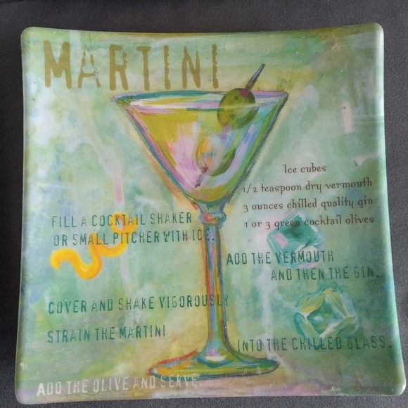 Melamine Ware Set of Four Bar Recipes Small Plates - Picture 7 of 10